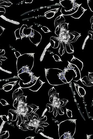 中国风印花华亿平台图片