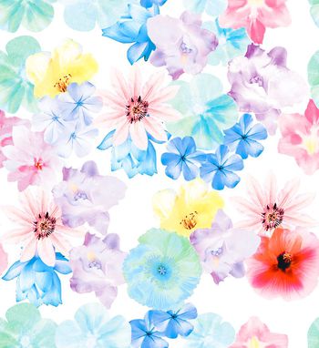 454105-欧美时尚大牌粉嫩少女朵花