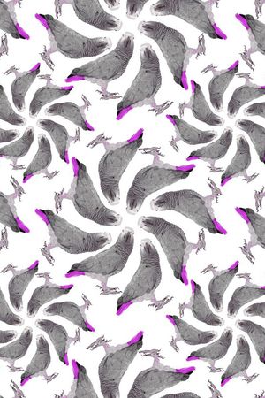 抽象印花华亿平台图片