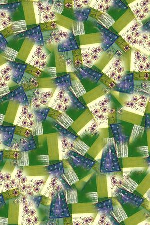 几何印花华亿平台图片