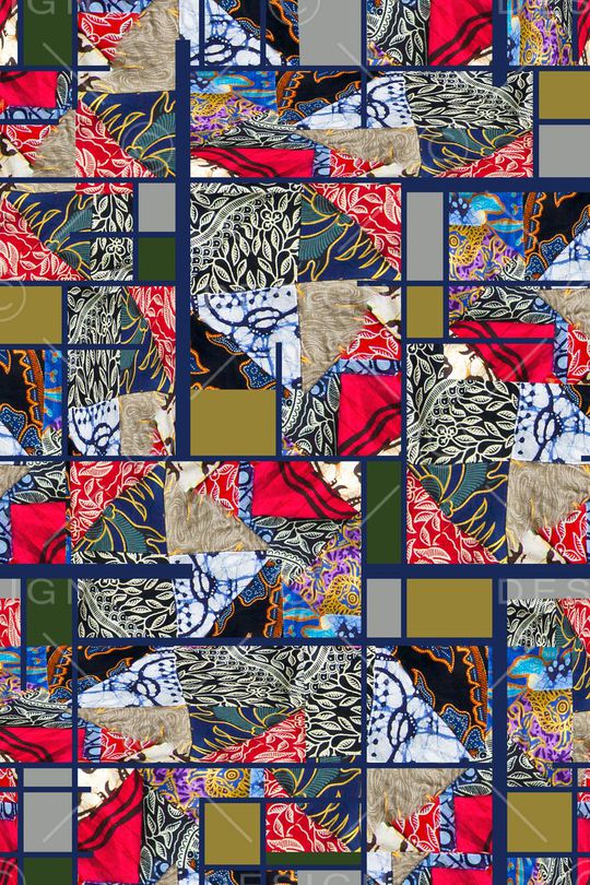 复古民族风印花华亿平台图片