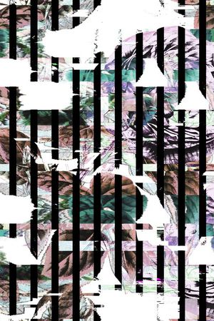 潮流时尚印花华亿平台图片