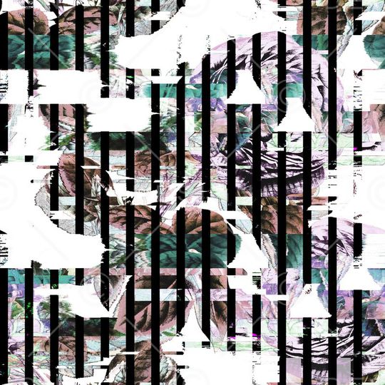 潮流时尚印花华亿平台图片