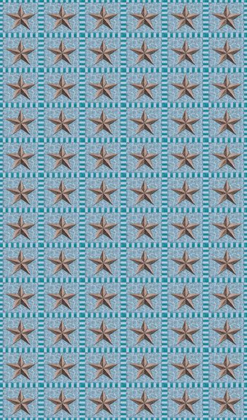 454228-格子加五角心