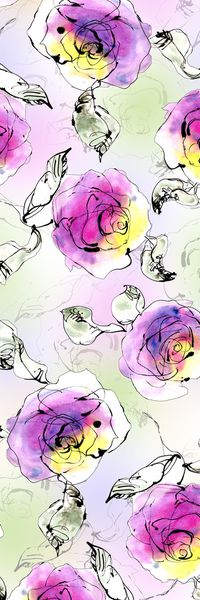 写意印花华亿平台图片