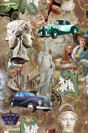 雕像印花华亿平台图片