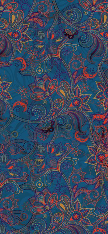 复古印花华亿平台图片