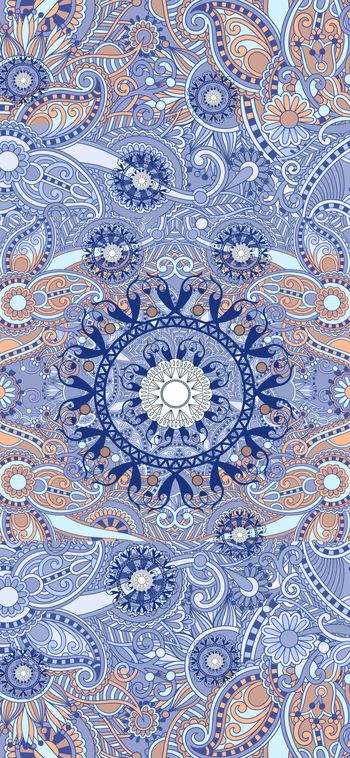 复古印花华亿平台图片