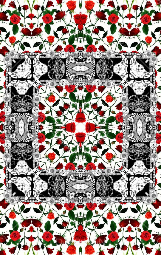 定位花印花华亿平台图片