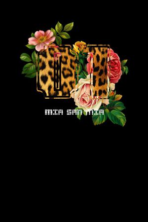 时尚潮流印花华亿平台图片