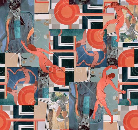 潮流时尚印花华亿平台图片