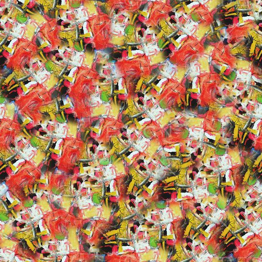 抽象印花华亿平台图片