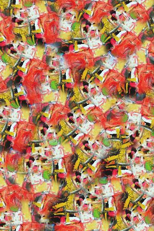 抽象印花华亿平台图片