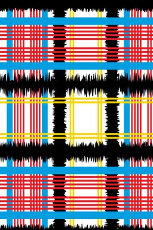 大格子印花华亿平台图片