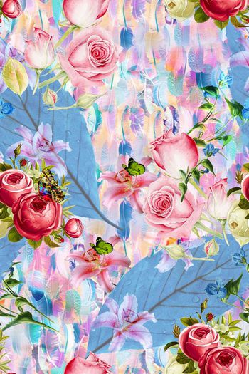 数码印花华亿平台图片