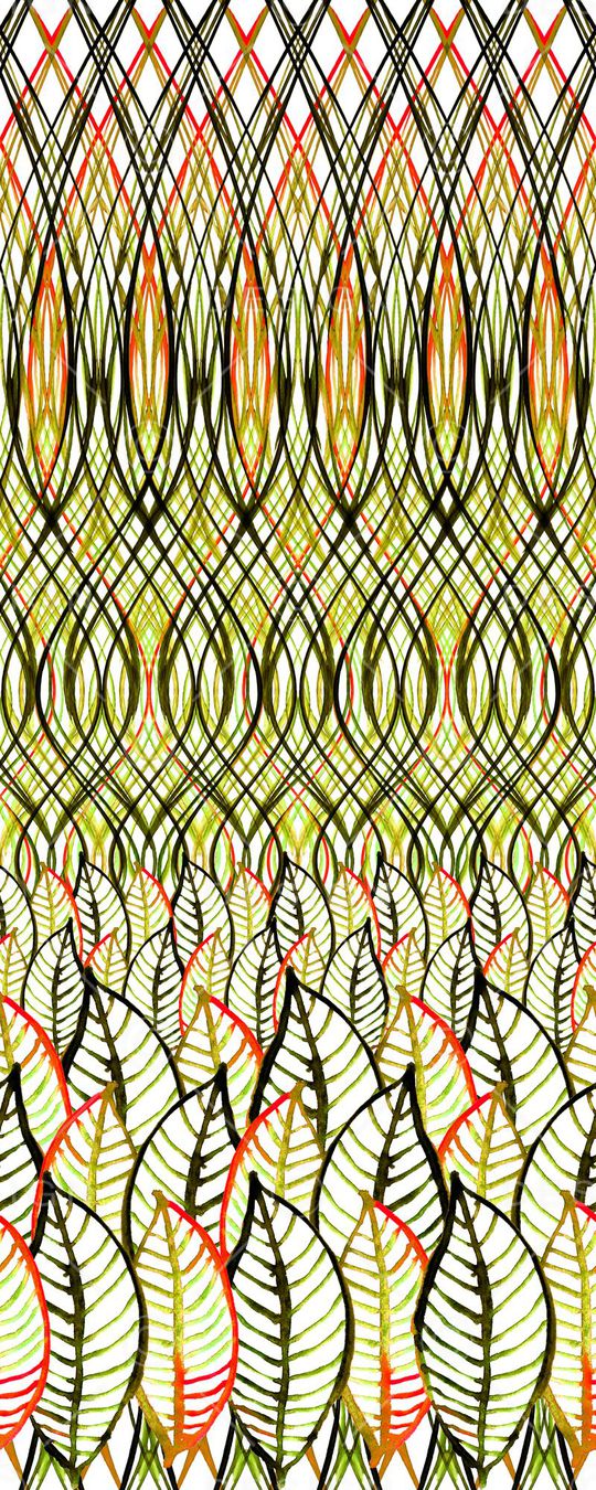 手绘印花华亿平台图片