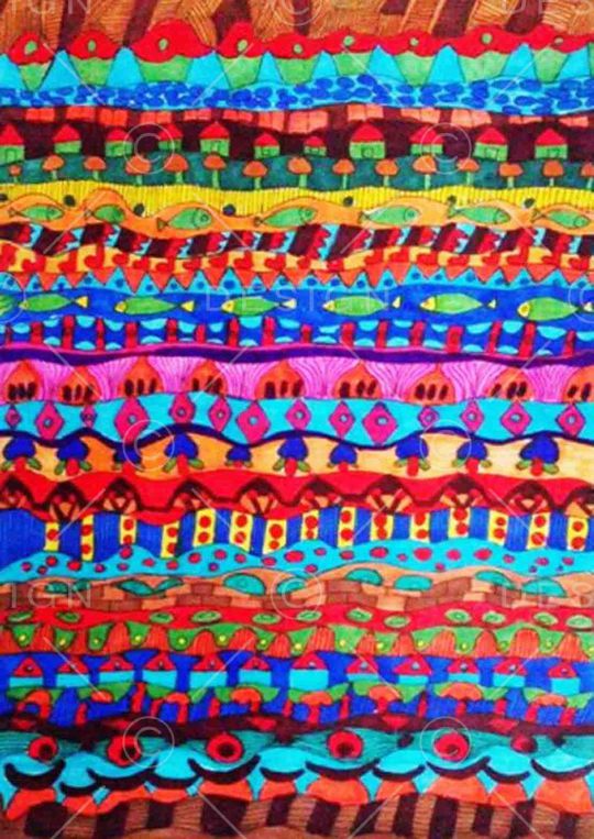 民族风印花华亿平台图片