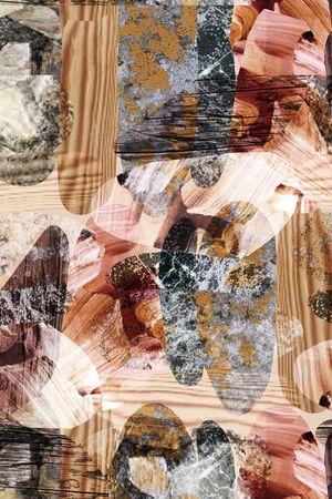 抽象印花华亿平台图片