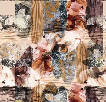 抽象印花华亿平台图片