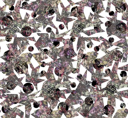 时尚抽象印花华亿平台图片