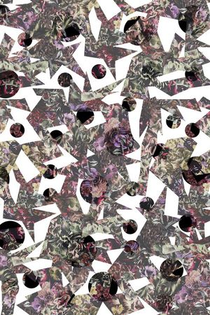 时尚抽象印花华亿平台图片