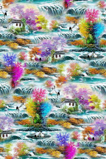 高山印花华亿平台图片