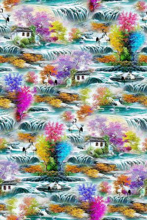 高山印花华亿平台图片