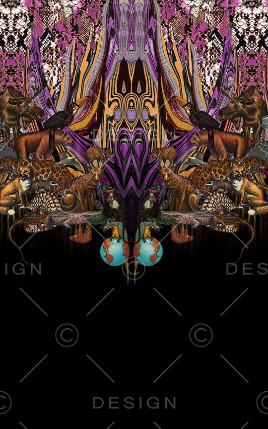 潮流大牌印花华亿平台图片