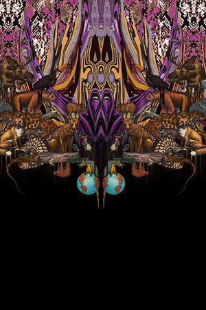 潮流大牌印花华亿平台图片