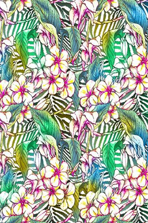 热带风格印花华亿平台图片