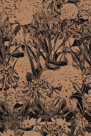 小清新时尚印花华亿平台图片