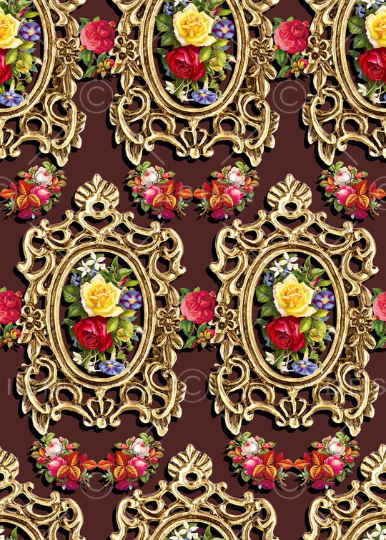 欧式印花华亿平台图片