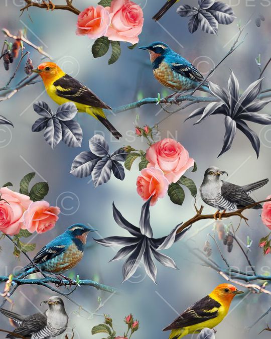 时尚优雅印花华亿平台图片