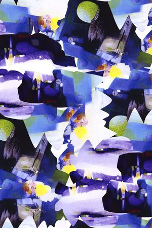 潮流时尚印花华亿平台图片