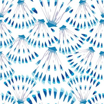 454700-手绘抽象孔雀翎 清新