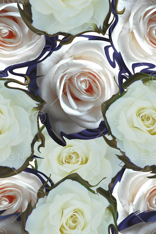 照片花卉印花华亿平台图片