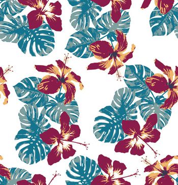 简单大方印花华亿平台图片