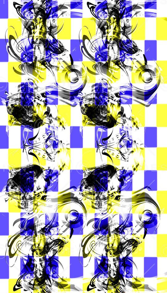 简洁清新印花华亿平台图片