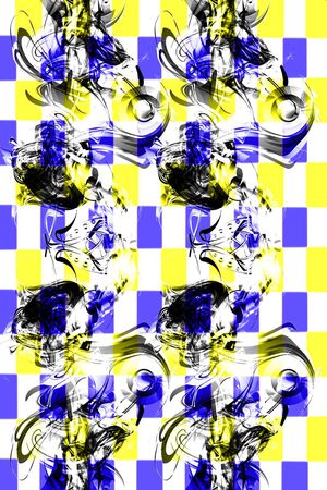 简洁清新印花华亿平台图片