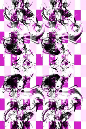 简洁清新印花华亿平台图片