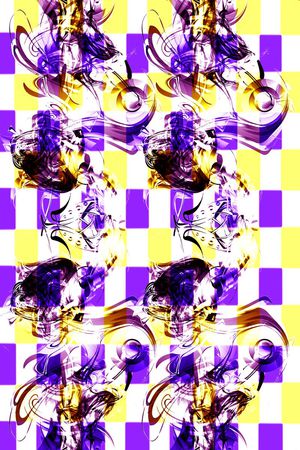 简洁清新印花华亿平台图片