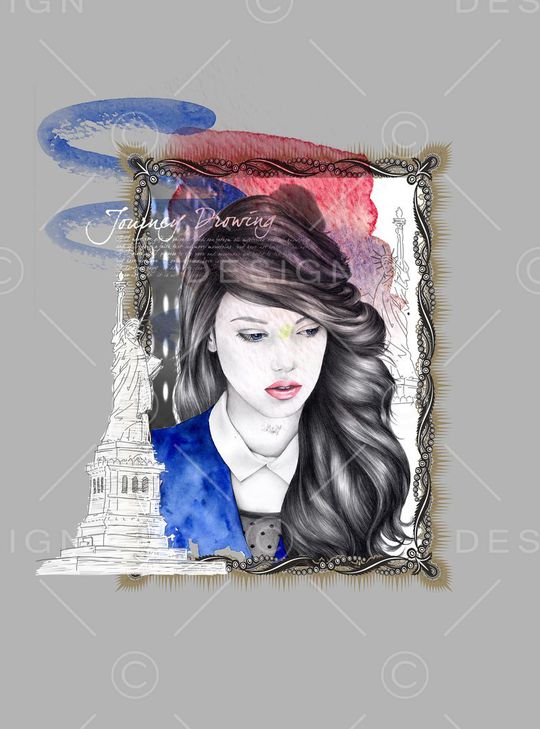 潮流时尚印花华亿平台图片