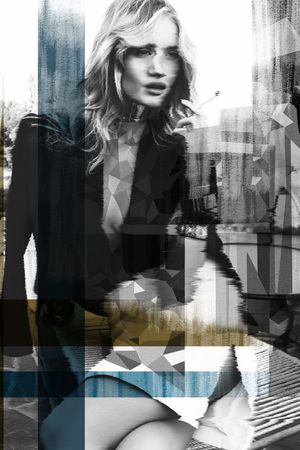 潮流时尚印花华亿平台图片