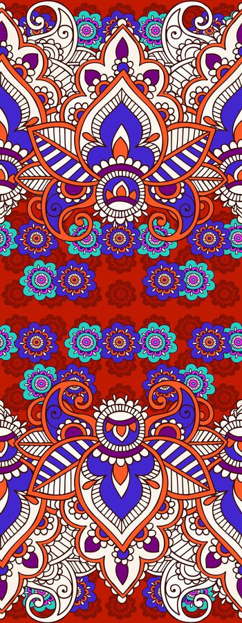 复古印花华亿平台图片