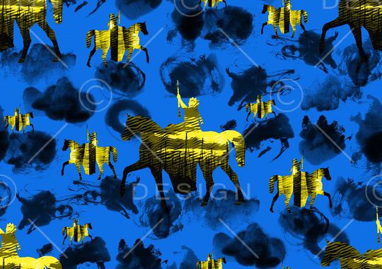 剪影印花华亿平台图片