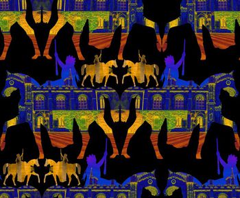 454864-炫彩骑马爵士