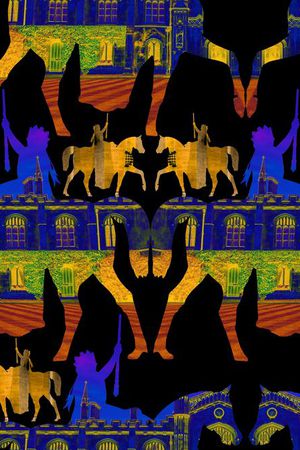 剪影印花华亿平台图片