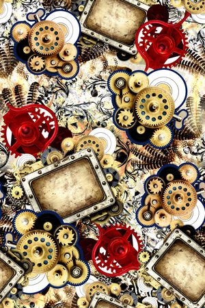 抽象印花华亿平台图片