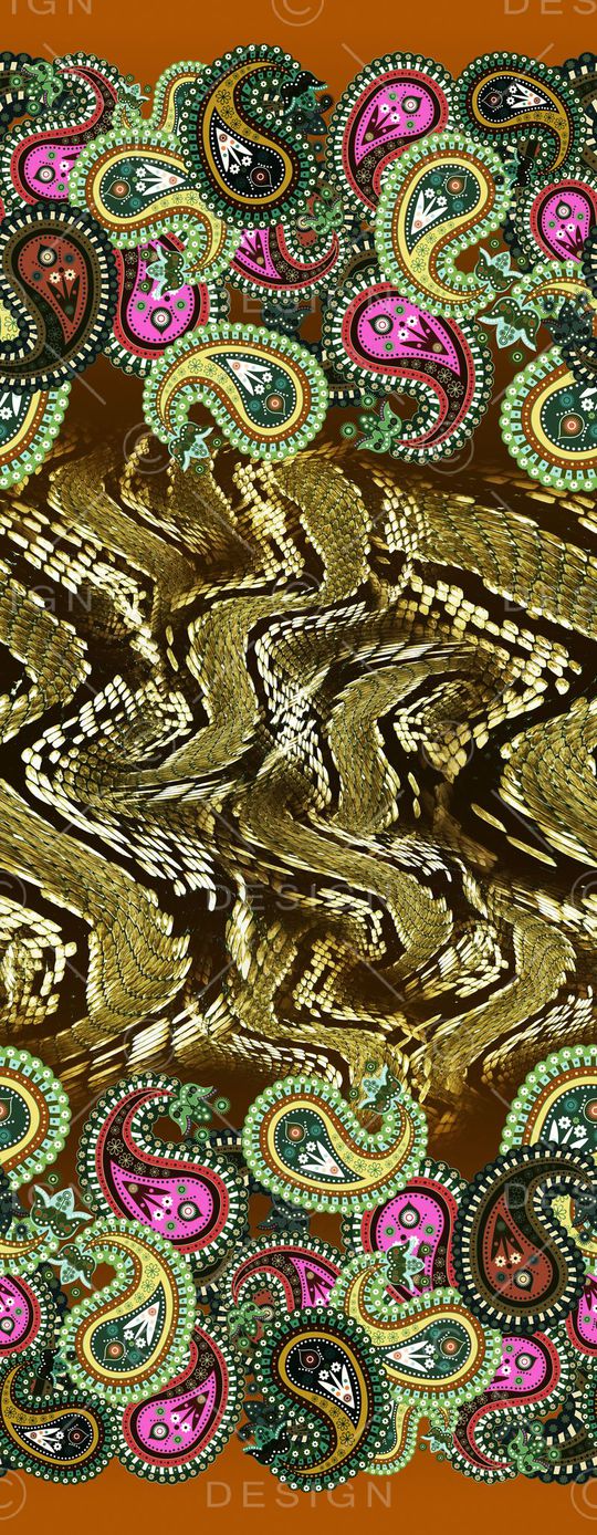 长巾系列印花华亿平台图片