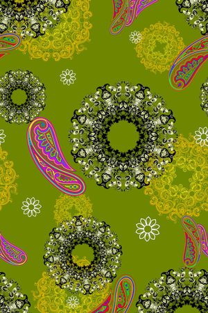 佩斯利印花华亿平台图片